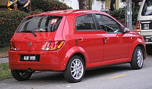 Archivo:Proton Savvy (rear), Kuala Lumpur