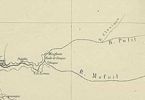 Archivo:Putabla e Iñaque en el Mapa de Expedicion de la Francisco Vidal Gormaz