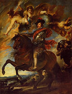 Archivo:Retrato alegórico de Felipe IV, after Rubens