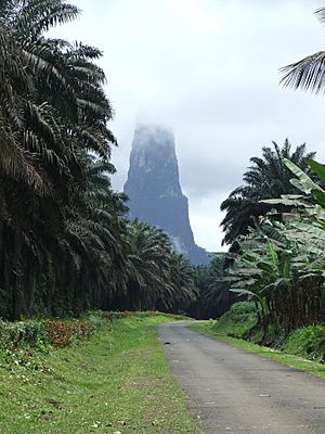 Archivo:São Tomé - Pico Cão Grande