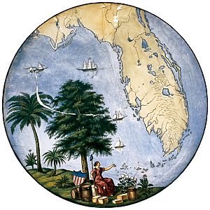 Archivo:Seal of Florida (1861–1868)
