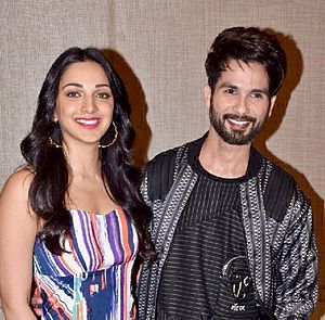 Archivo:Shahid Kapoor and Kiara Advani