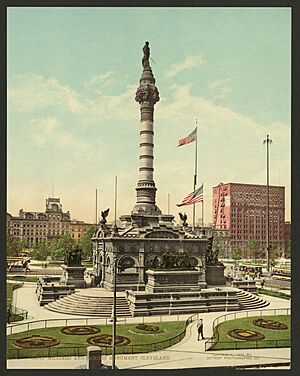 Archivo:Soldiers' and Sailors' Monument, Cleveland-LCCN2008679520