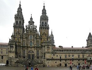 Archivo:Spain Santiago de Compostela - Cathedral