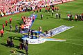 Trophy presentation Highbury 2004