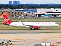 Virgin America Airbus A321-253N (A321neo) N921VA taxiing at John F Kennedy International Airport