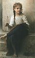 William-Adolphe Bouguereau (1825-1905) - The Seamstress (1898)
