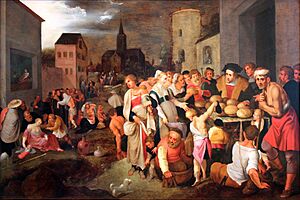 Archivo:1605 Francken sieben Werke der Barmherzigkeit anagoria