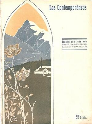 Archivo:1909-01-15, Los Contemporáneos, Rosas místicas, de Francisco Acebal, Romero Calvet