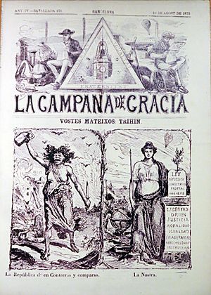 Archivo:230 Museu d'Història de Catalunya, número de La Campana de Gràcia