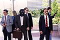 A protected witness guarded by U.S. Marshals