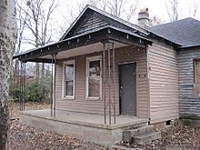 Archivo:Aretha Franklin birthplace 406 Lucy Ave Memphis TN 06