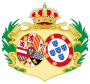 Escudo de la reina Bárbara de Braganza