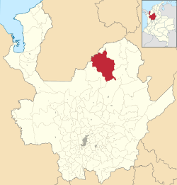 Cáceres ubicada en Antioquia