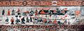 Dahuting tomb banquet scene, Eastern Han mural
