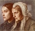 Dante Gabriel Rossetti - Christina and Frances