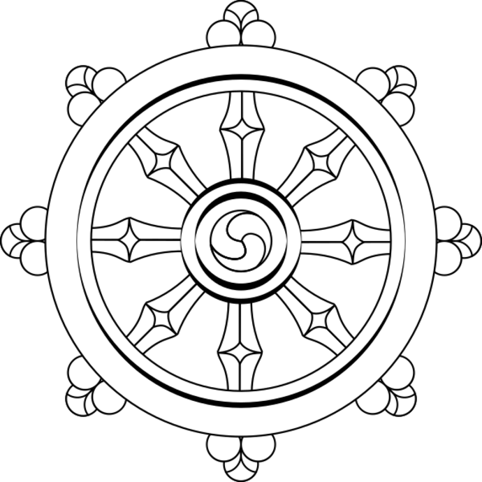 Dharma Wheel.svg
