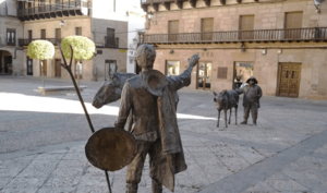 Archivo:Don Quijote y Sancho Panza Villanueva de los infantes