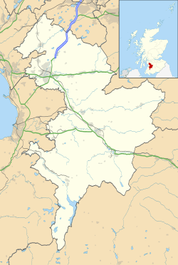 Kilmarnock ubicada en East Ayrshire