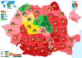 Harta parlamentare 2016 procente