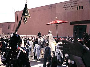 Archivo:Hassan II, Marrakech, 1966
