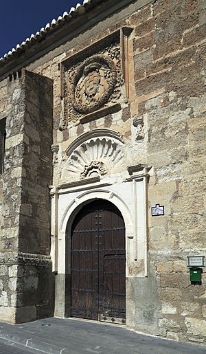 Archivo:J23 385e Huéscar, Iglesia de Santiago, Portal
