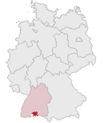 Archivo:Lage des Landkreises Konstanz in Deutschland