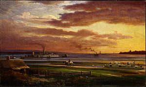 Archivo:Lars Gustaf Sellstedt - Buffalo Harbor, 1871