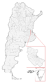 Mapa de Argentina (subdivisiones)