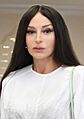 Mehriban Aliyeva voted in snap parliamentary elections (2024) (cropped)
