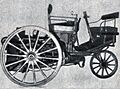 Première tricycle à vapeur Serpollet, de 1888