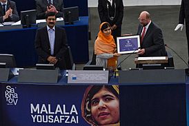Archivo:Remise du Prix Sakharov à Malala Yousafzai Strasbourg 20 novembre 2013 01