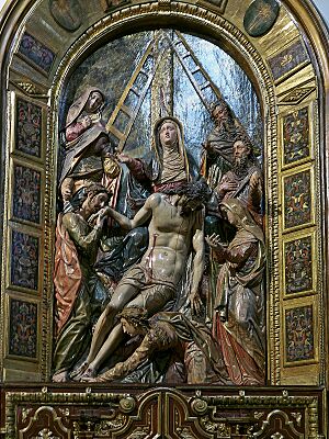 Archivo:Retablo del Descendimiento de Cristo (Andrés de Ocampo)