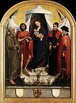 Rogier van der Weyden - Virgin with the Child and Four Saints - WGA25719.jpg