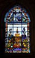 Stained glass window cathedral Seville 1685