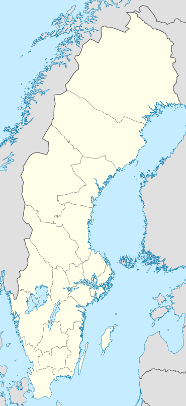 Damallsvenskan está ubicado en Suecia