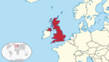 United Kingdom in its region