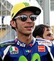 Valentino Rossi at Losail International Circuit Qatar photo by Hanson (cropped)