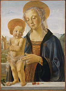 Verrocchio, Workshop of Andrea del (Botticini) 1470s Metropolitan Museum N-Y