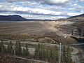 WAC Bennett Dam From Viewpoint