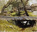 Zbvenigorod Savvinskaja Sloboda Levitan1884