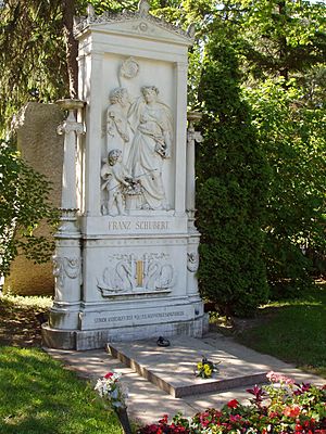 Archivo:Zentralfriedhof Vienna - Franz Schubert