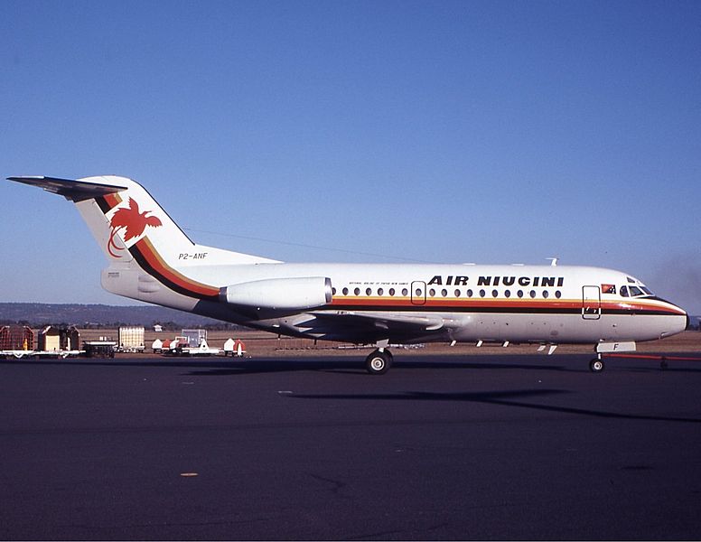 Air Niugini Fokker F28-1000 Wheatley