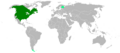 American beaver map