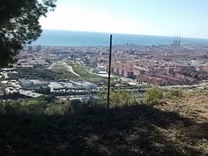 Archivo:Badalona des del turó d'en Boscà