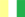 Bandera Amarillo Claro y Verde.svg