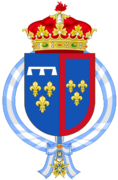 Coat of Arms of Infante Luis Fernando of Spain