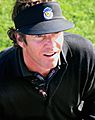 Dennis Quaid golfing
