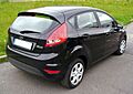 Ford Fiesta Mk6 Trend Pantherschwarz Heck