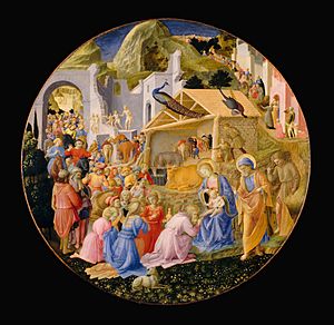 Archivo:Fra Angelico Adoration
